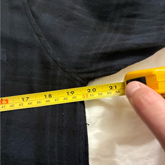 ✨ Rails Hunter Plaid Button-Up Shirt Onyx Jet Shirt Charcoal Gray Black - Picture 11 of 12